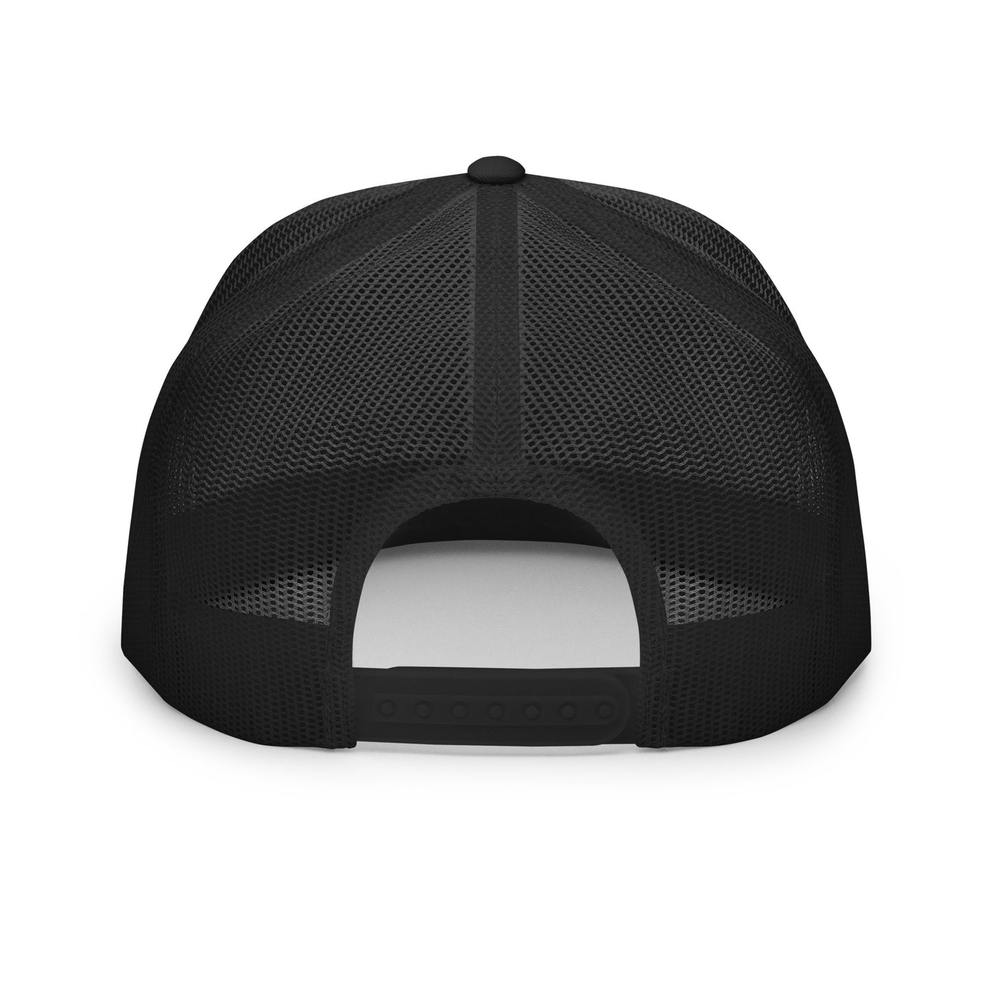Peaceful Trucker Cap Red Embroidered