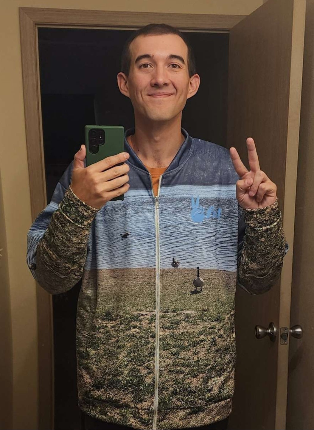 Peaceful Geese Hoodie