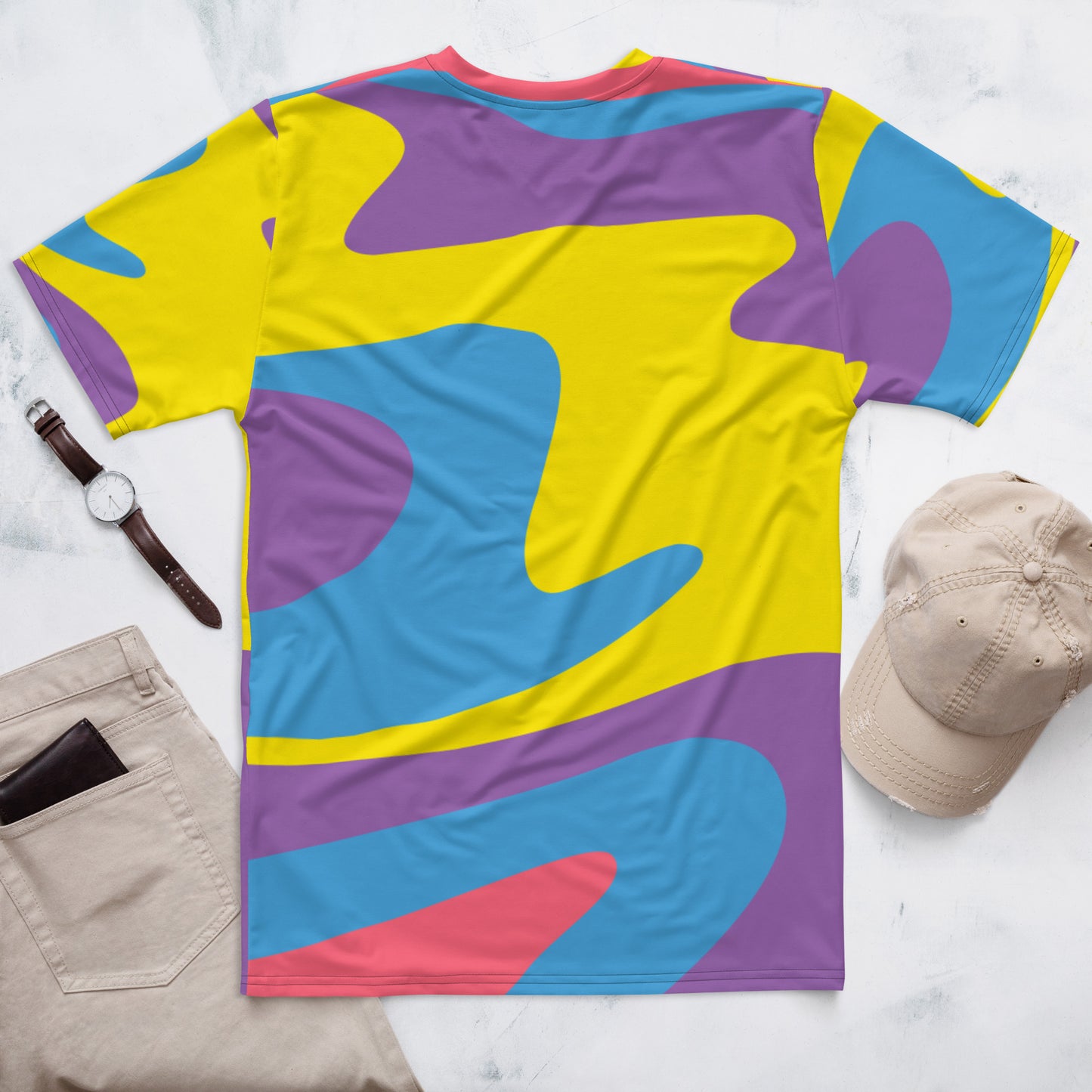 Men's Peaceful Colorful Ocean t-shirt