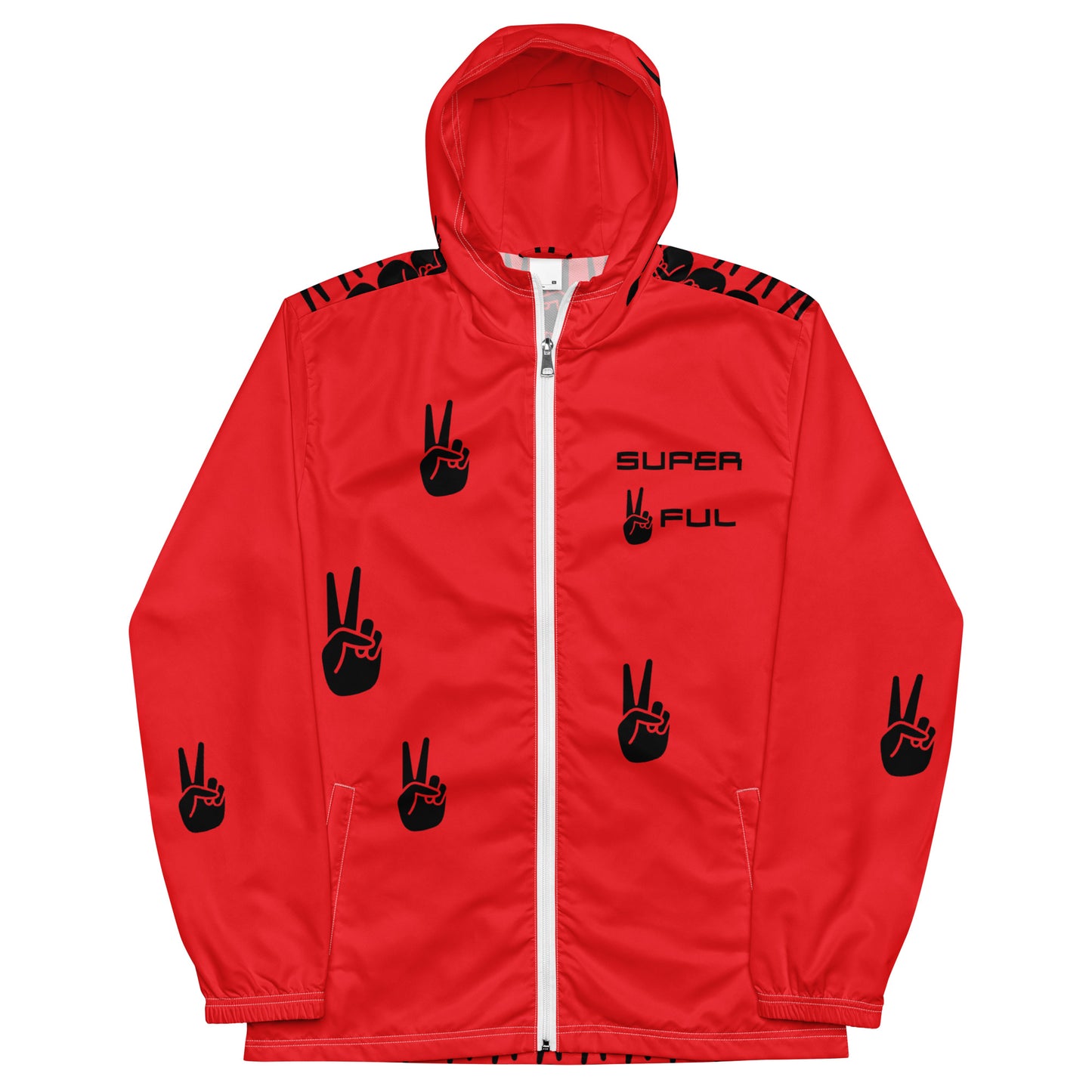 Men’s Blazing Red windbreaker