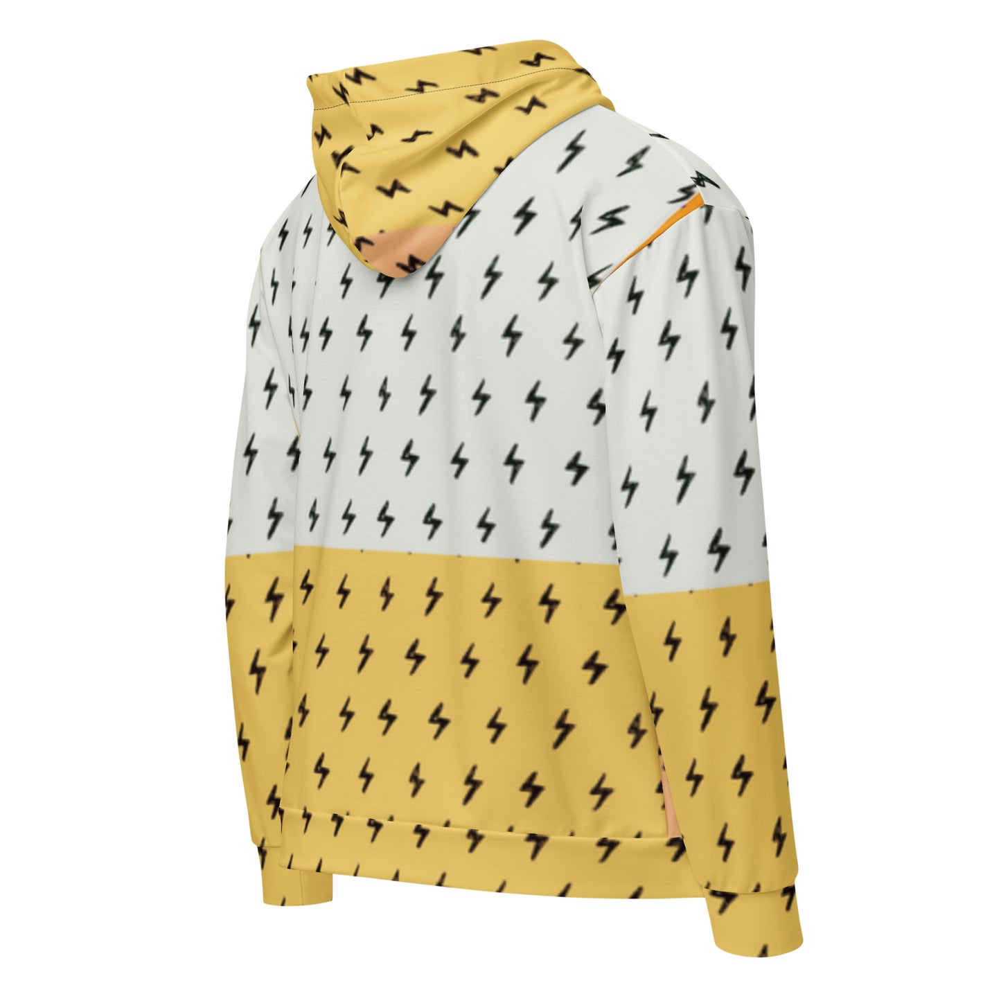Multicolored Peaceful Energy Unisex zip hoodie