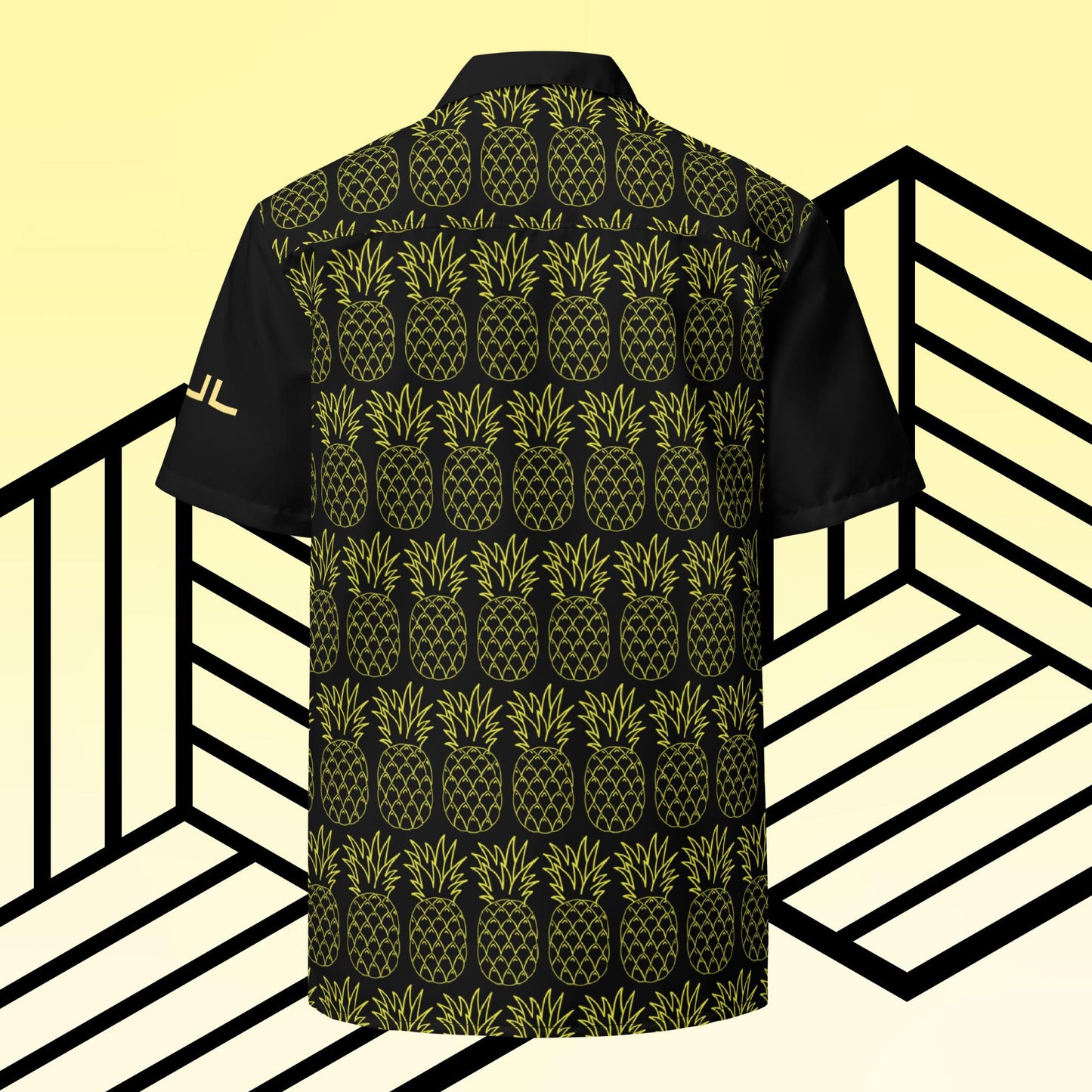 Peaceful Pineapple Button Up Shirt