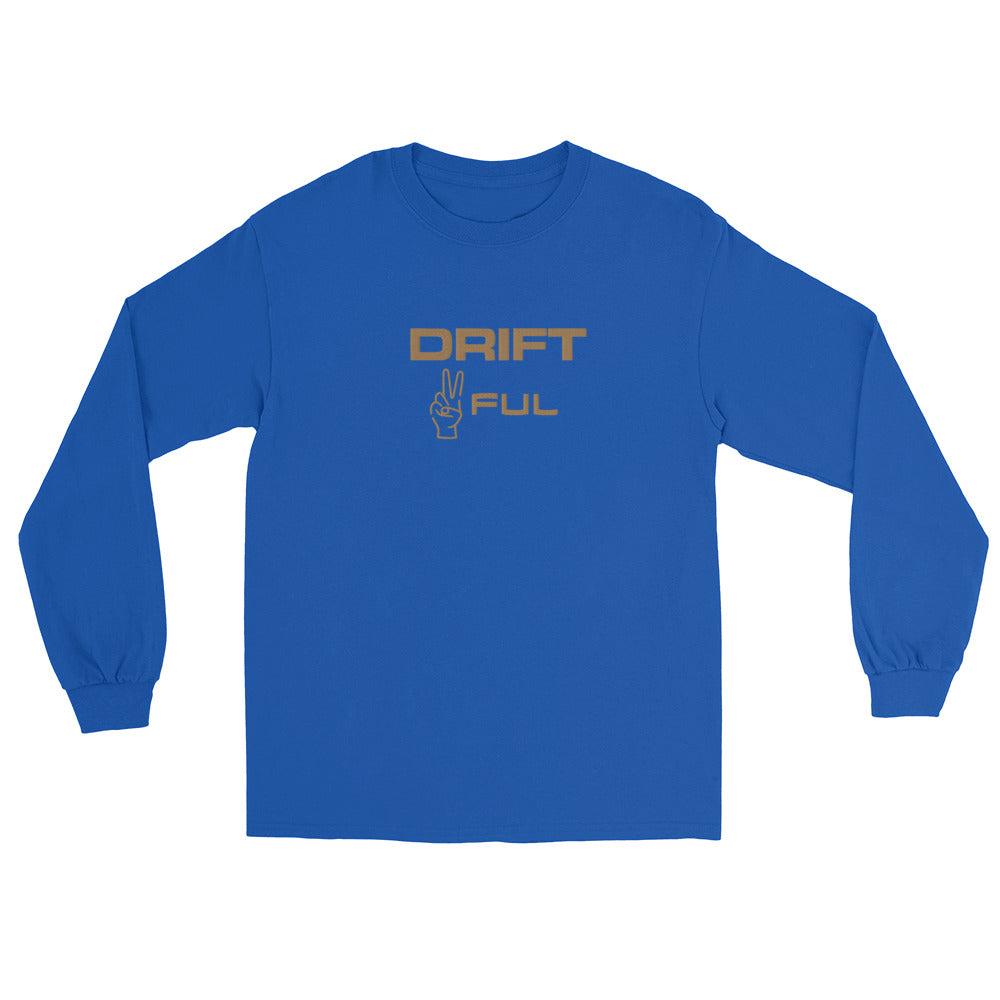 Unisex Long-sleeve Drift Peaceful Shirt S-4XL