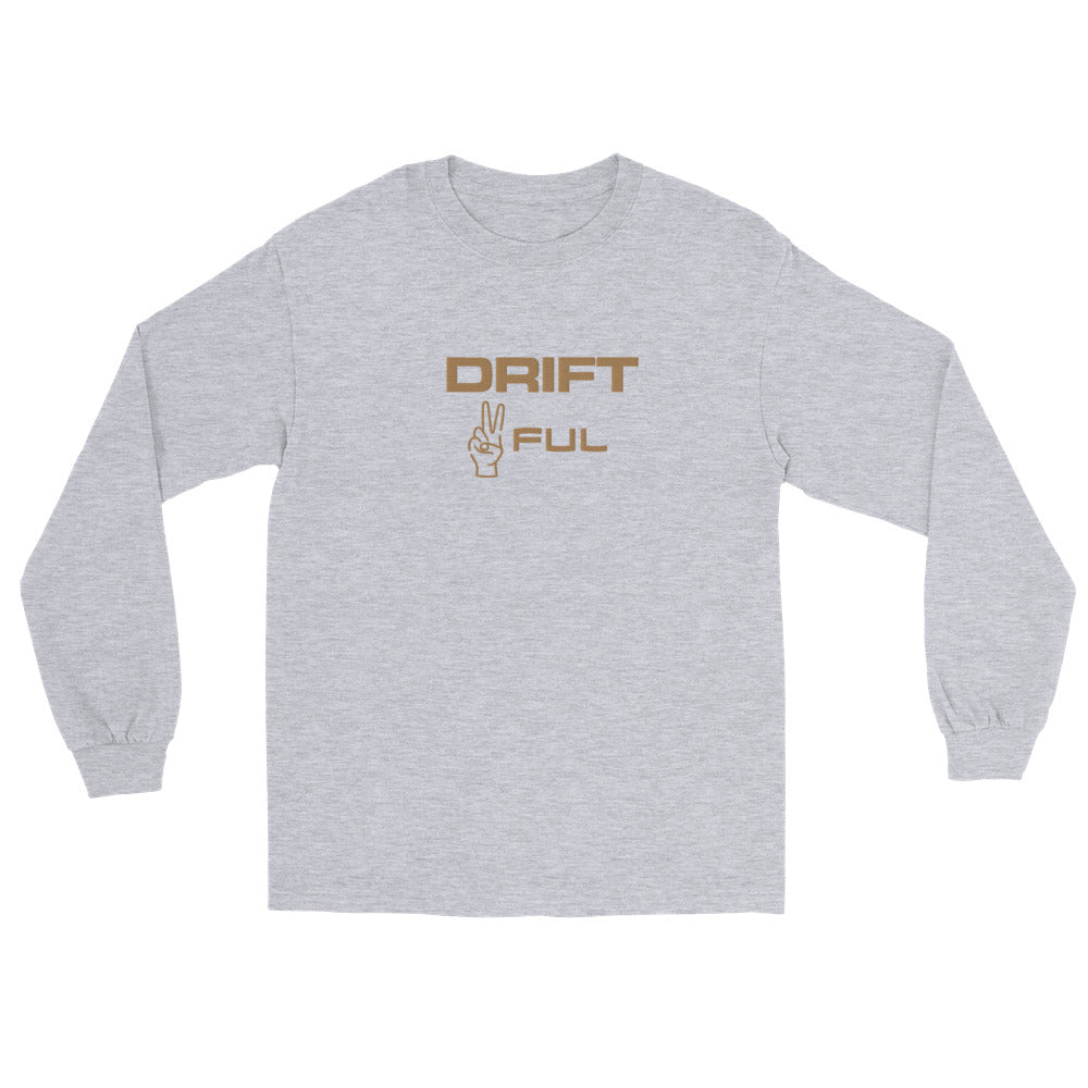 Unisex Long-sleeve Drift Peaceful Shirt S-4XL