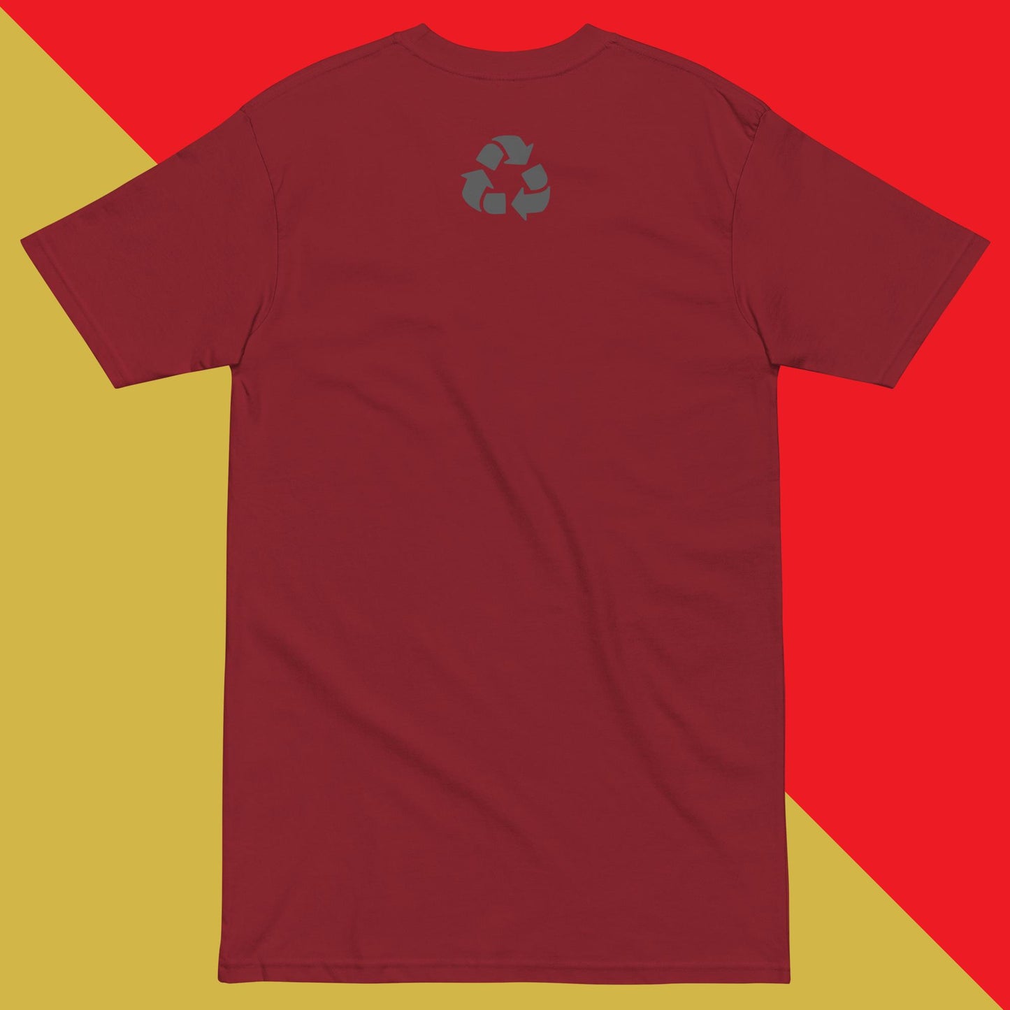 Red/Black Cotton Peaceful Energy Tee S-XL