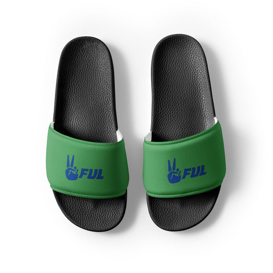 Men’s Green Peaceful slides