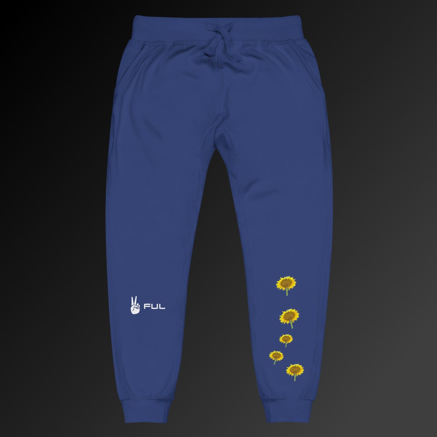Peaceful/✌ful Sunflower Graphic Pants