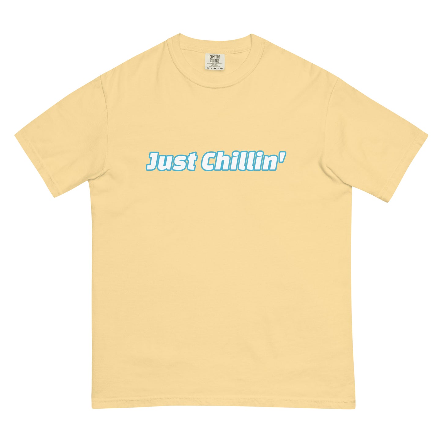 Unisex "Just Chillin'" Peaceful garment-dyed heavyweight t-shirt