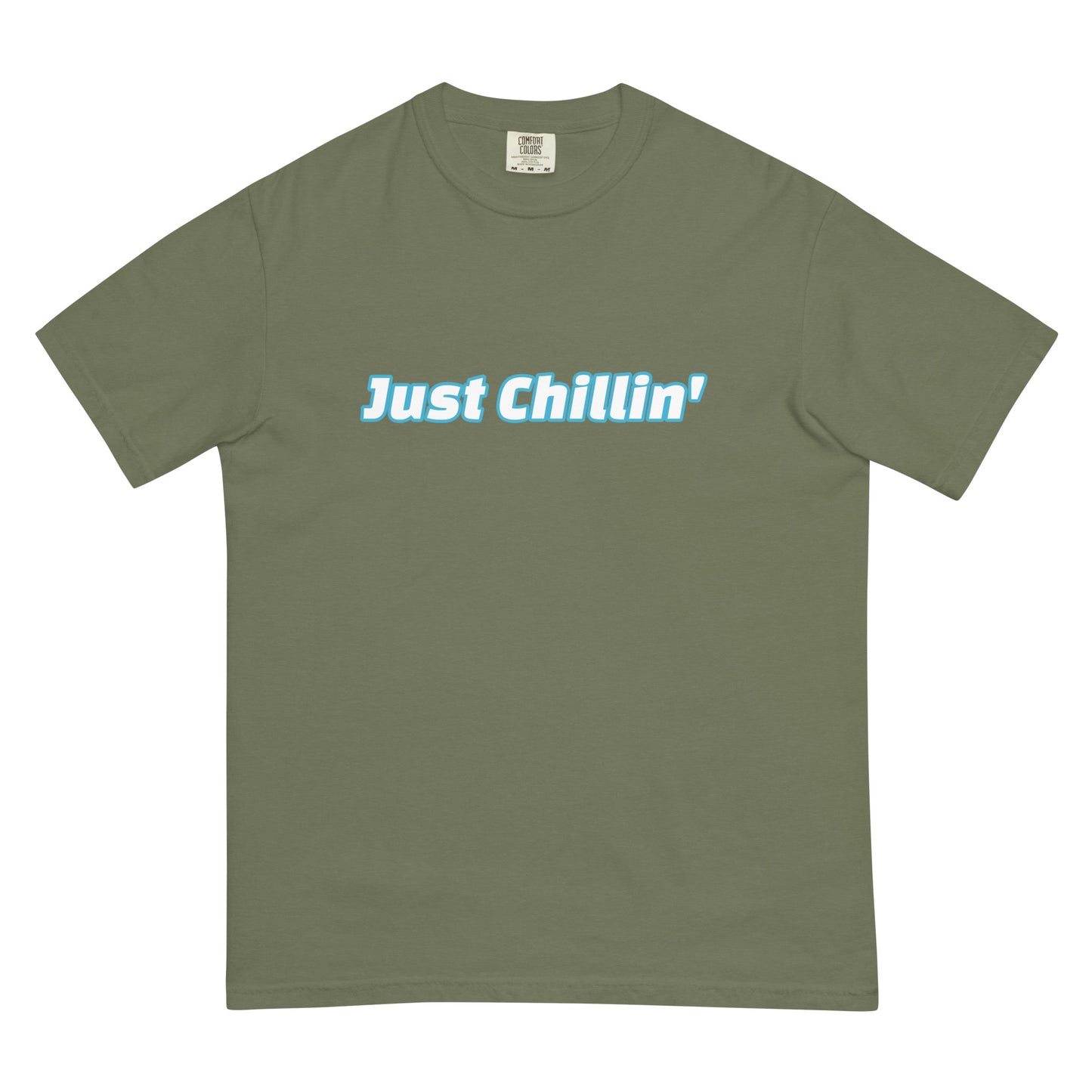 Unisex "Just Chillin'" Peaceful garment-dyed heavyweight t-shirt