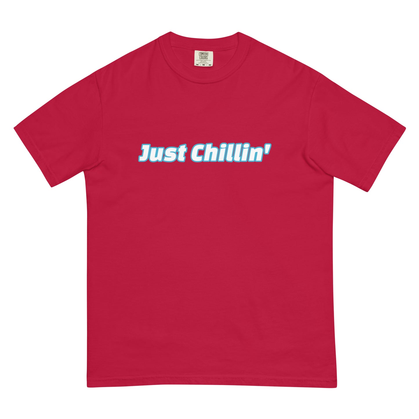 Unisex "Just Chillin'" Peaceful garment-dyed heavyweight t-shirt