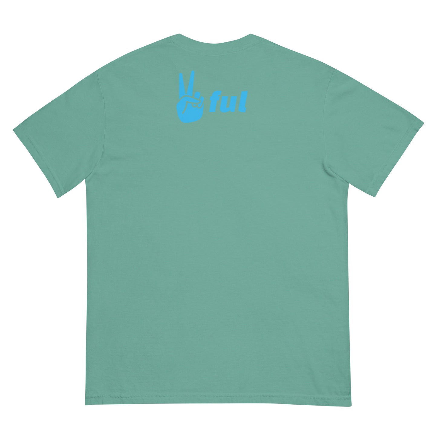 Unisex "Just Chillin'" Peaceful garment-dyed heavyweight t-shirt