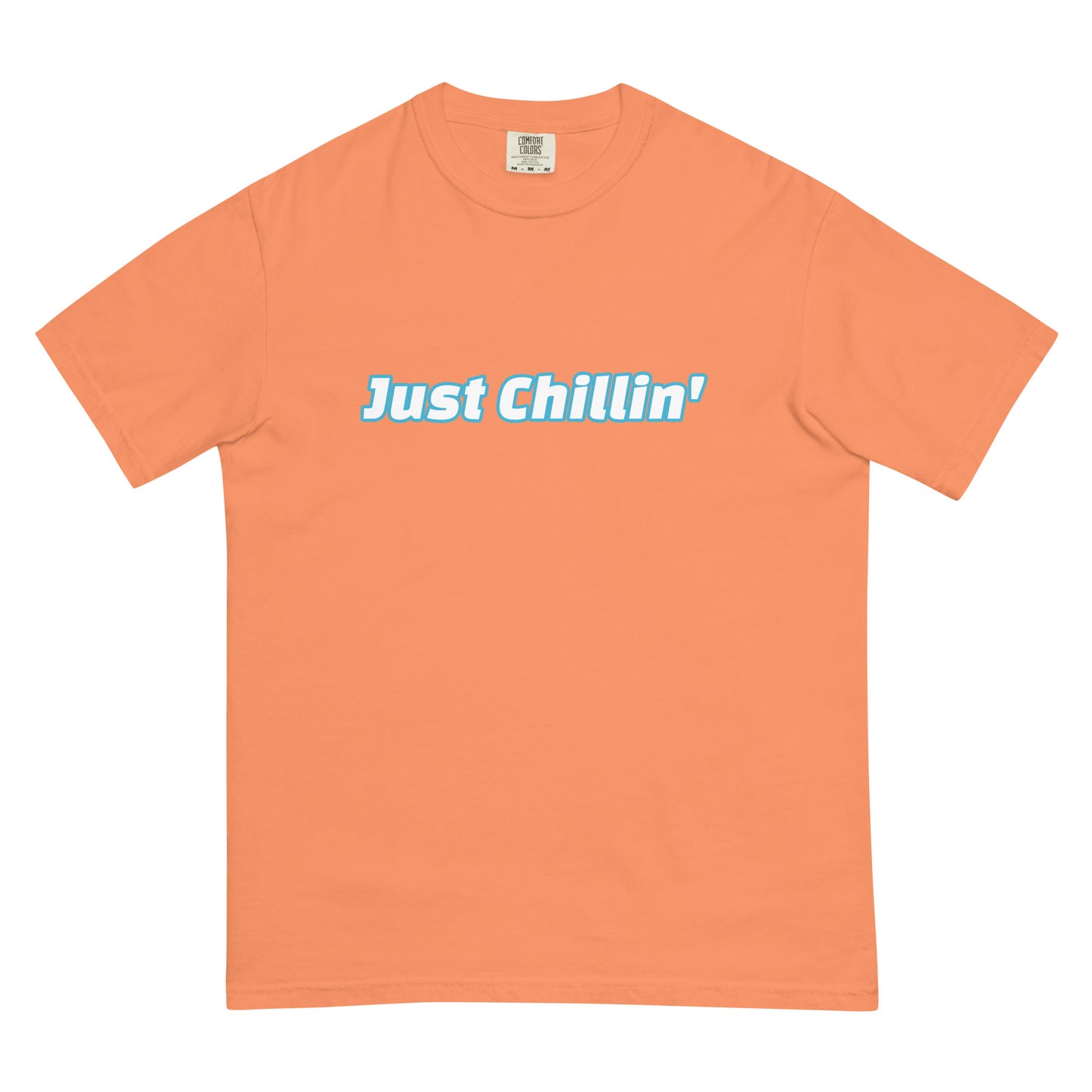 Unisex "Just Chillin'" Peaceful garment-dyed heavyweight t-shirt