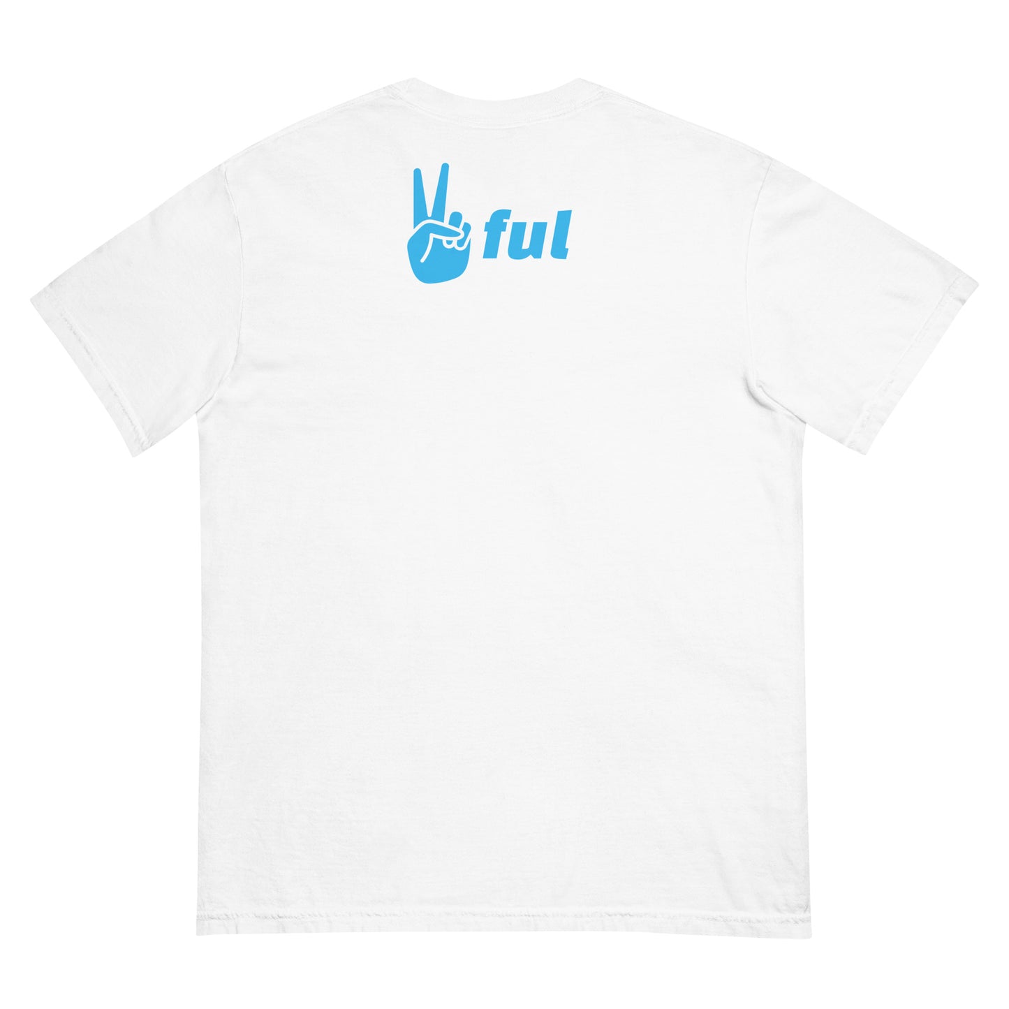 Unisex "Just Chillin'" Peaceful garment-dyed heavyweight t-shirt