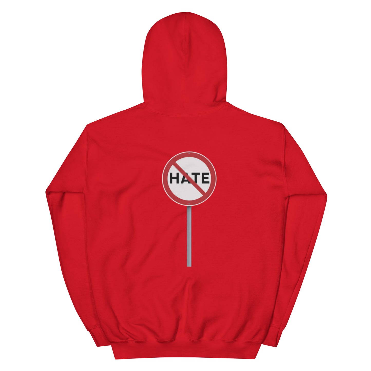 Unisex Peaceful Vibes No Hate Hoodie