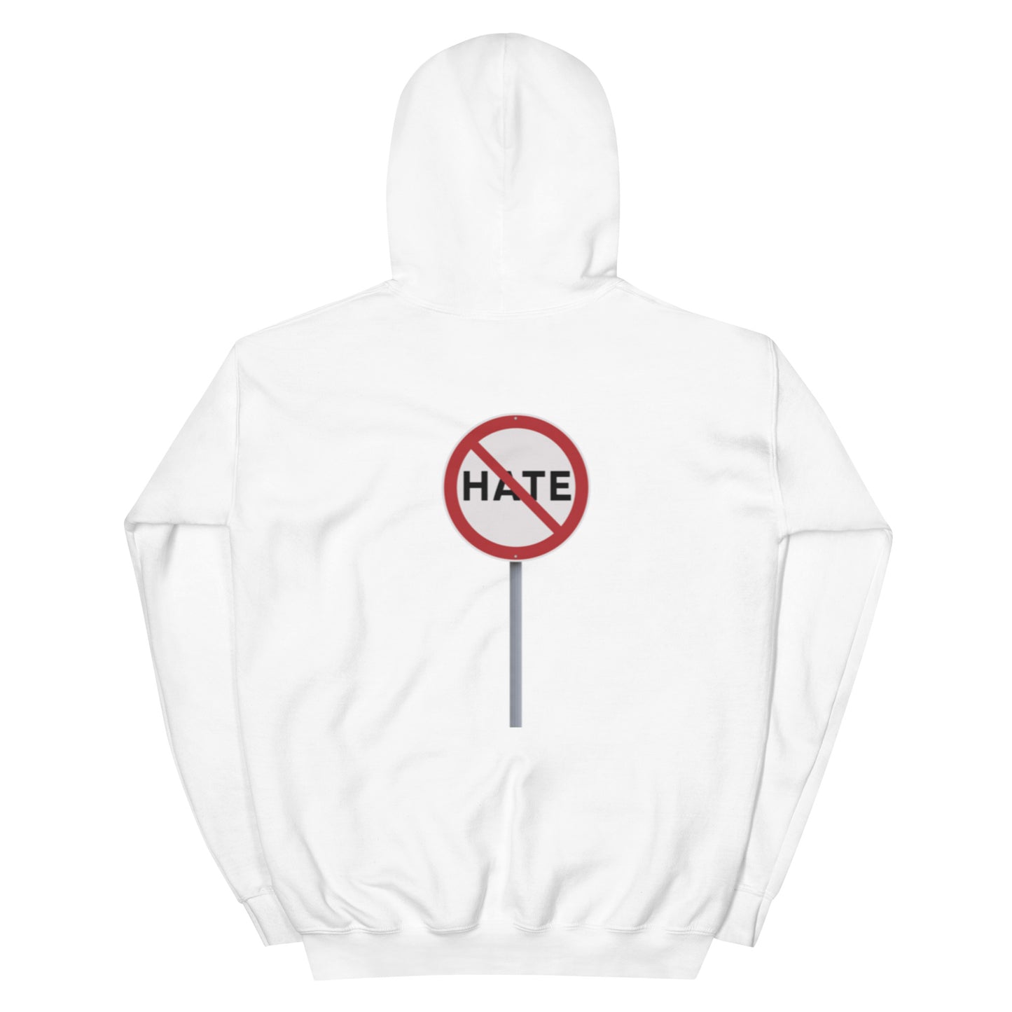 Peaceful Vibes Only (Blue and Purple Lettering) Unisex Hoodie