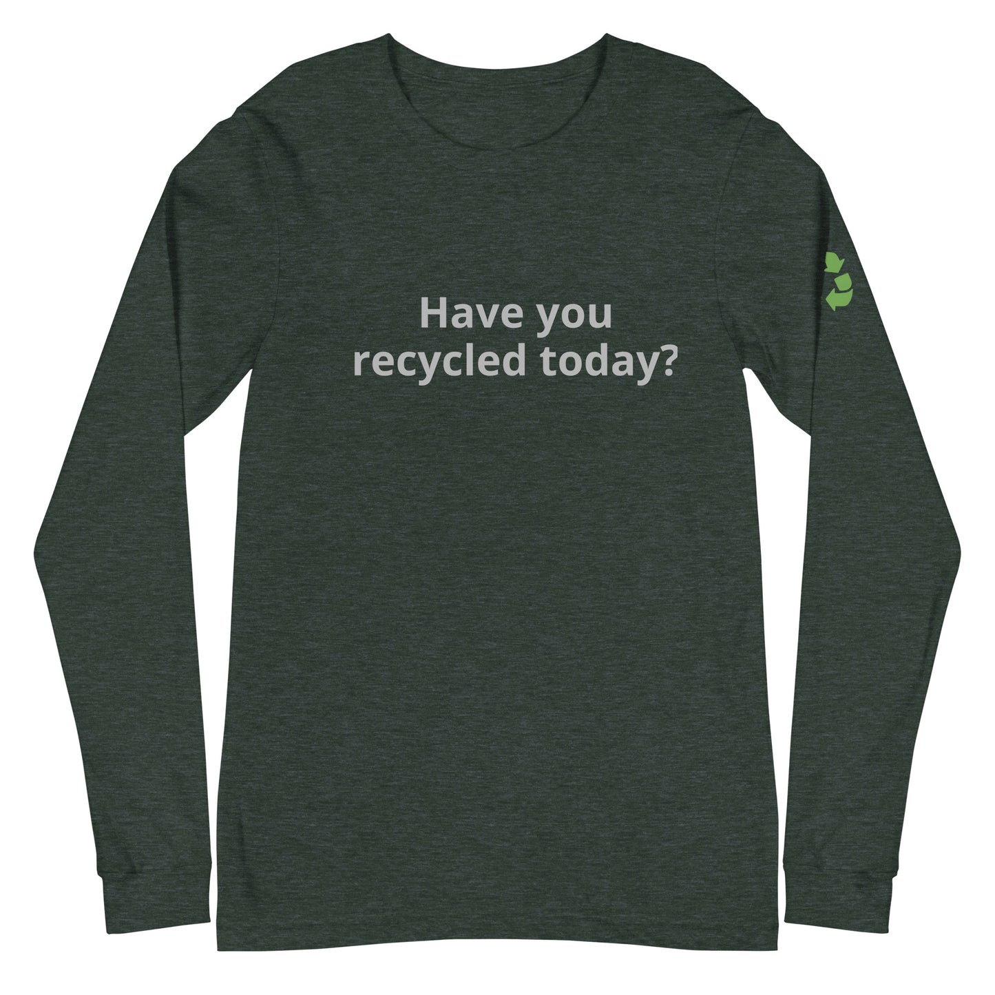 Recycle More Long Sleeve Tee