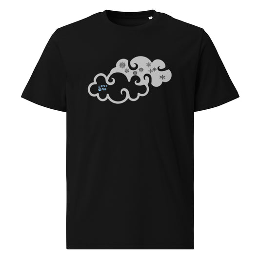 Unisex Peaceful Minimalistic Cloud organic cotton t-shirt