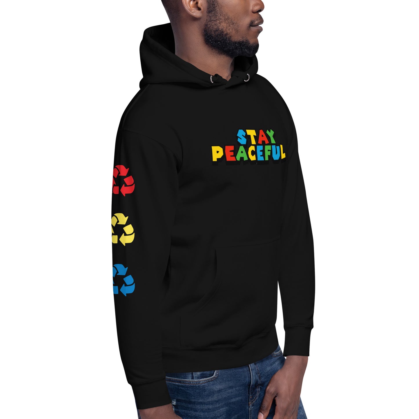 Stay Peaceful Game On Hoodie