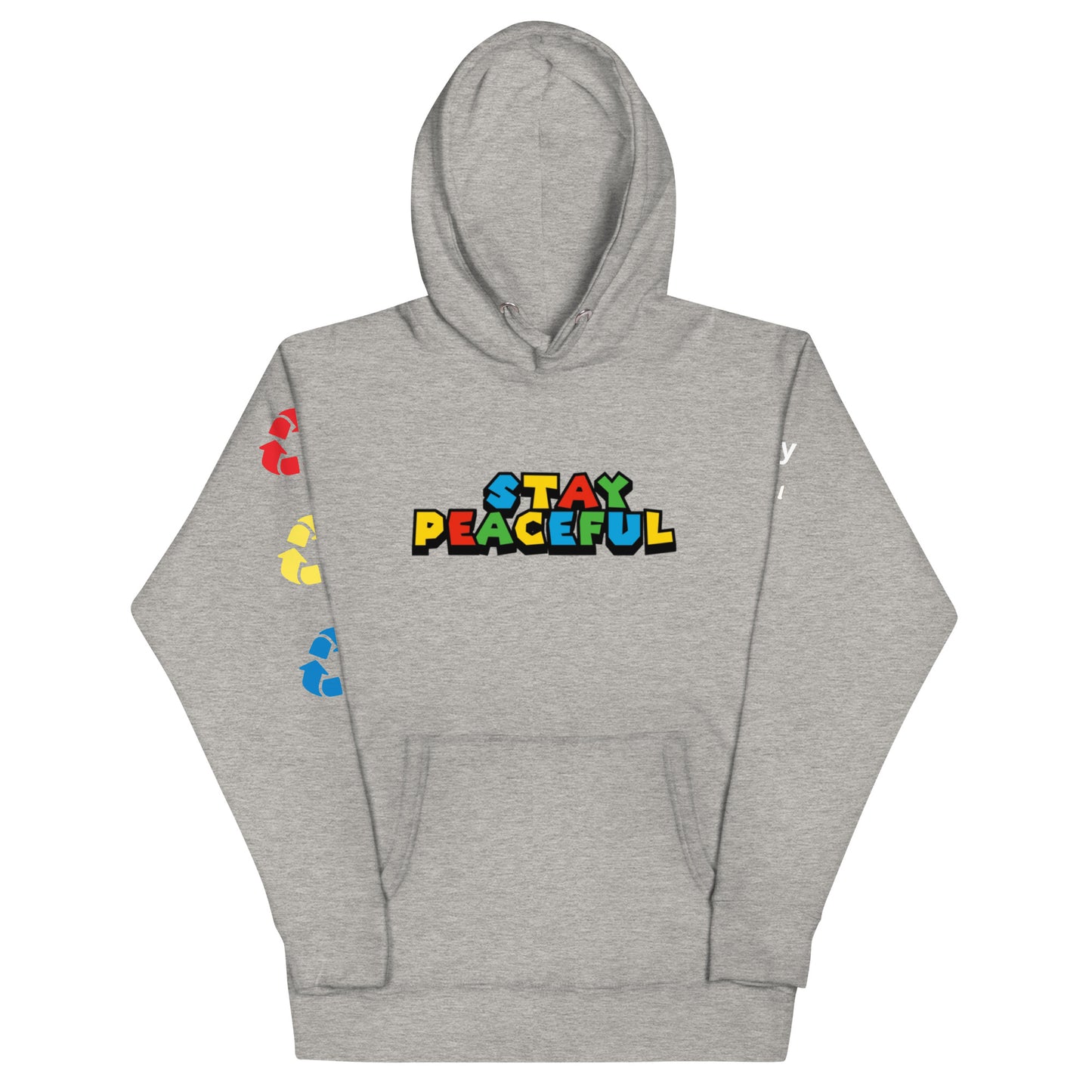 Stay Peaceful Game On Hoodie