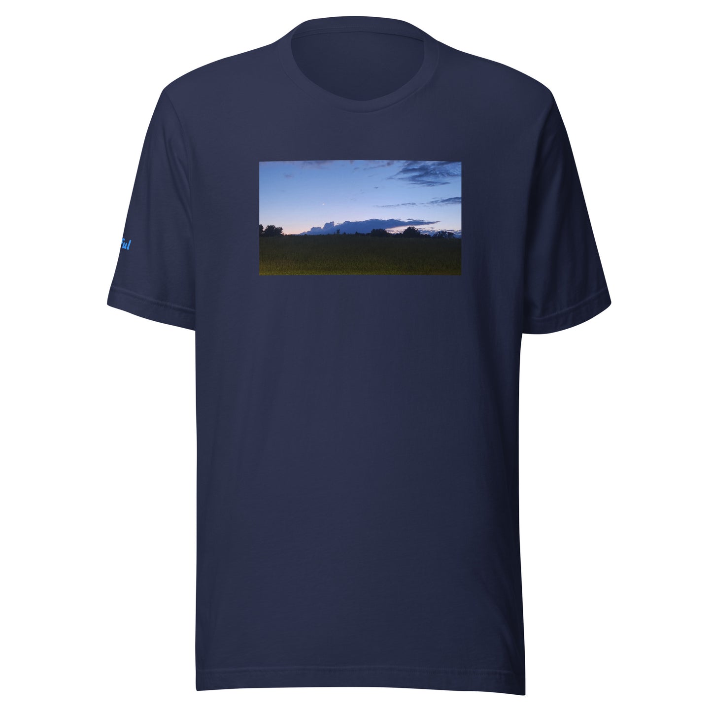 Unisex Peaceful Dusk eco t-shirt