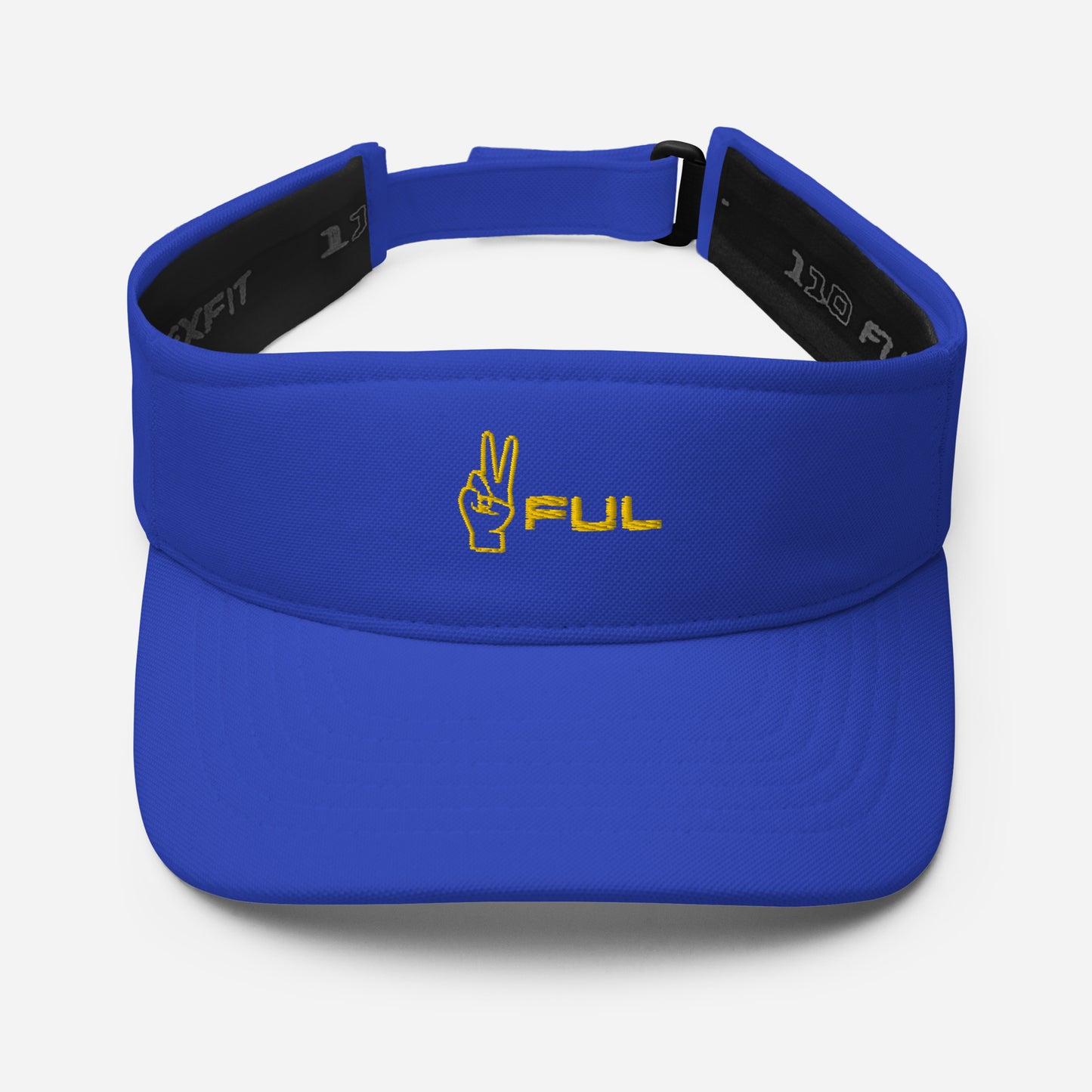 Embroidered Peaceful Visor
