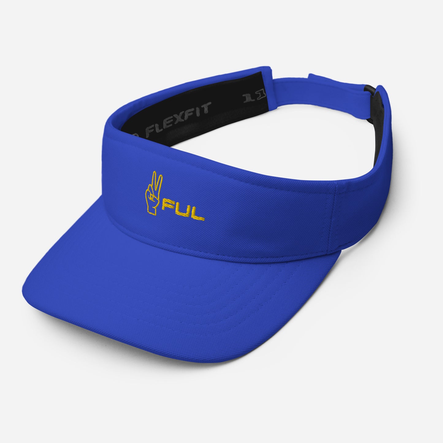 Embroidered Peaceful Visor