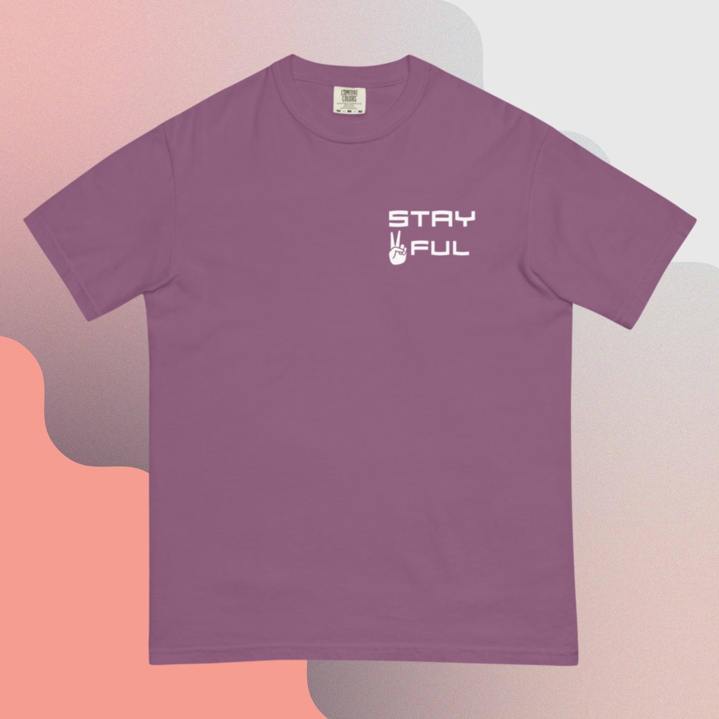 Stay Peaceful heavyweight t-shirt