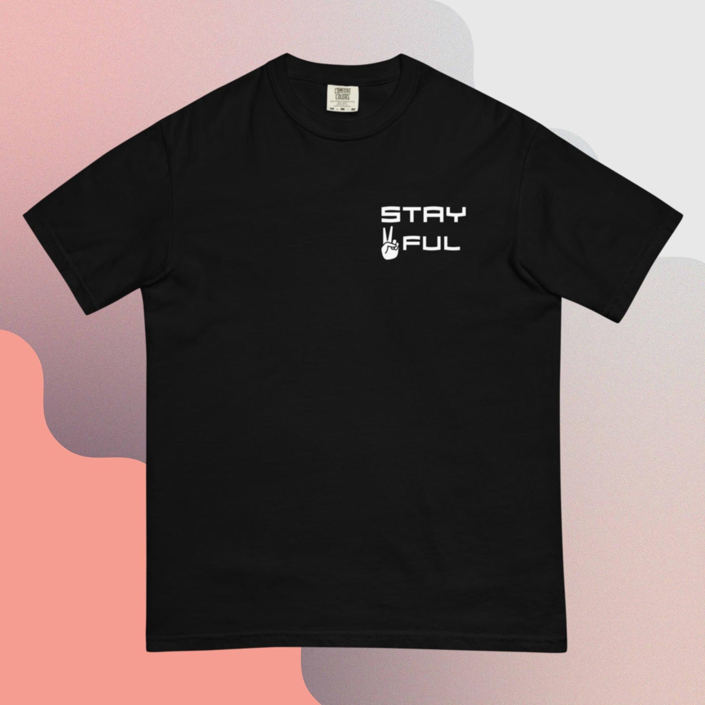 Stay Peaceful heavyweight t-shirt