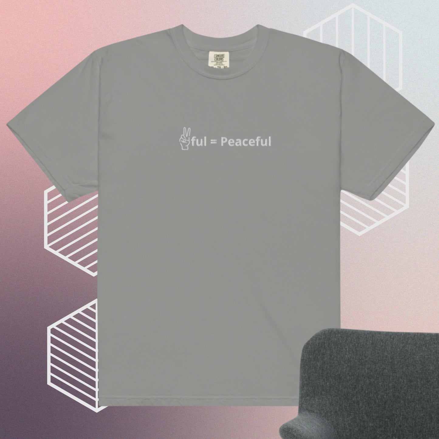 Unisex "Equals Peaceful" Shirt S-3XL