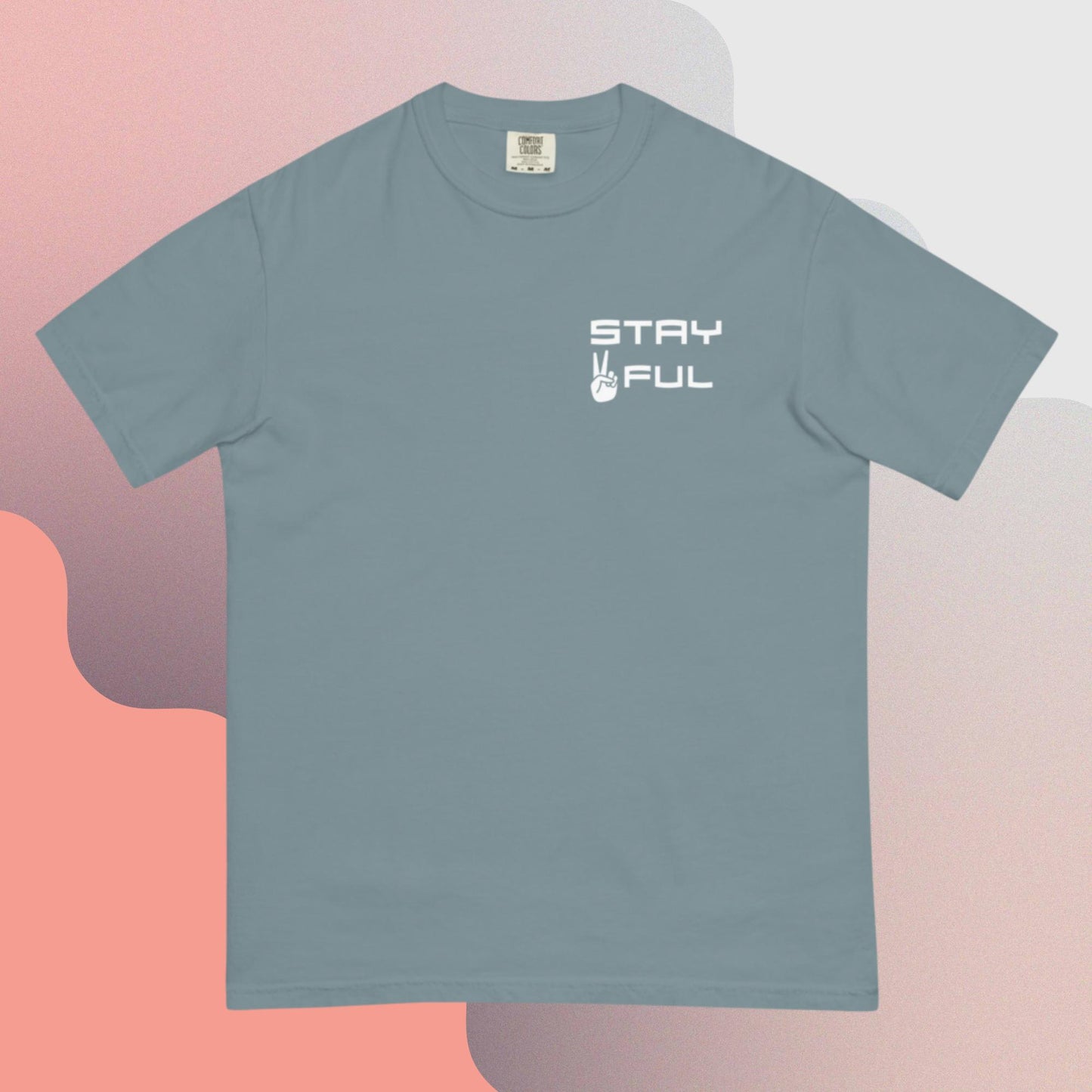 Stay Peaceful heavyweight t-shirt