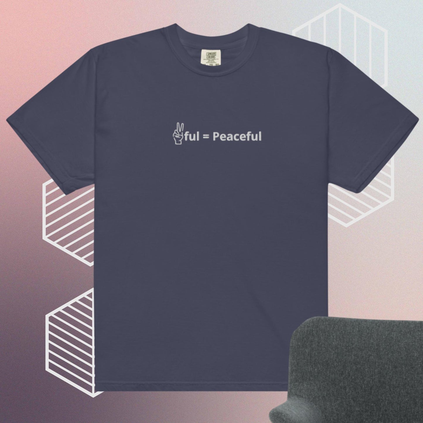 Unisex "Equals Peaceful" Shirt S-3XL