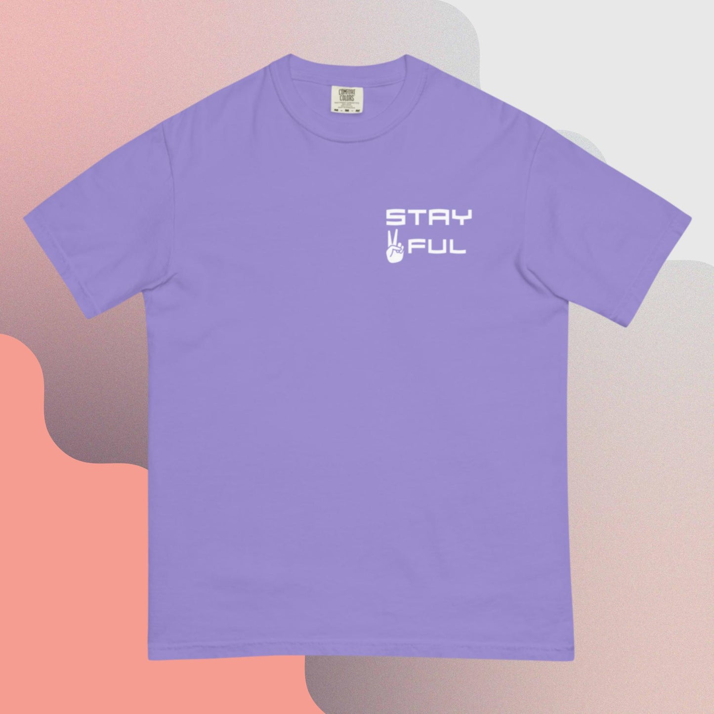 Stay Peaceful heavyweight t-shirt