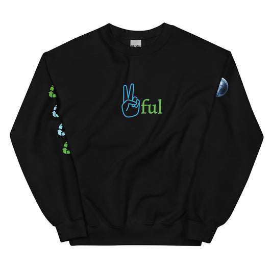 Peaceful /✌️ful Earth Remix Sweatshirt