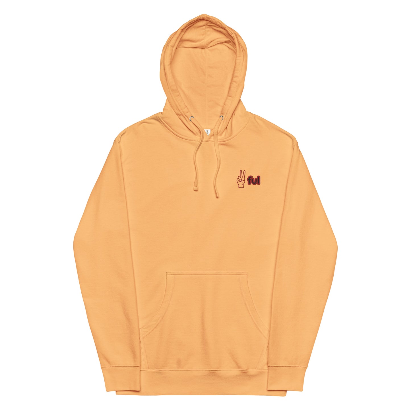 Peaceful Midweight hoodie S-2XL