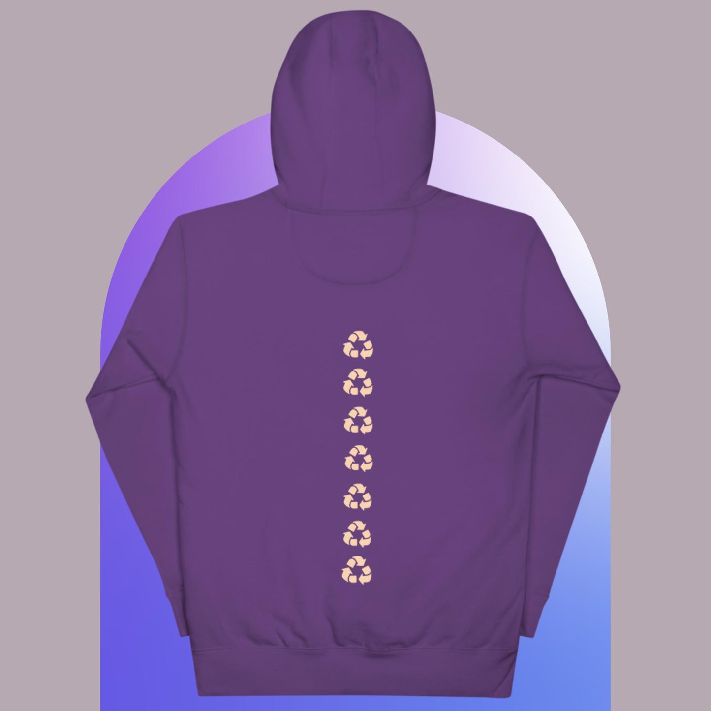 New Heights 7 Continents Recycling Hoodie