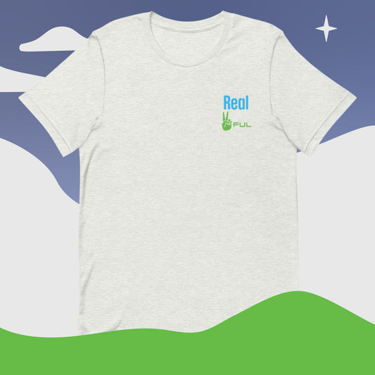 Unisex Real Peaceful t-shirt XS-5XL