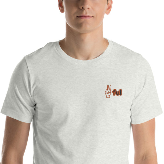 Unisex Orange Label Peaceful t-shirt  XS-5XL