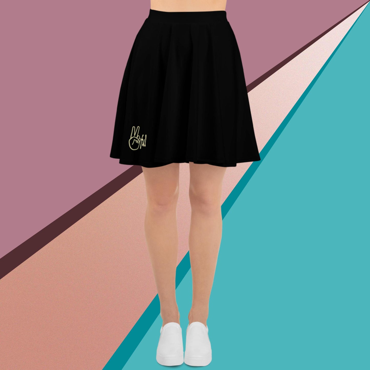 Peaceful Skater Skirt