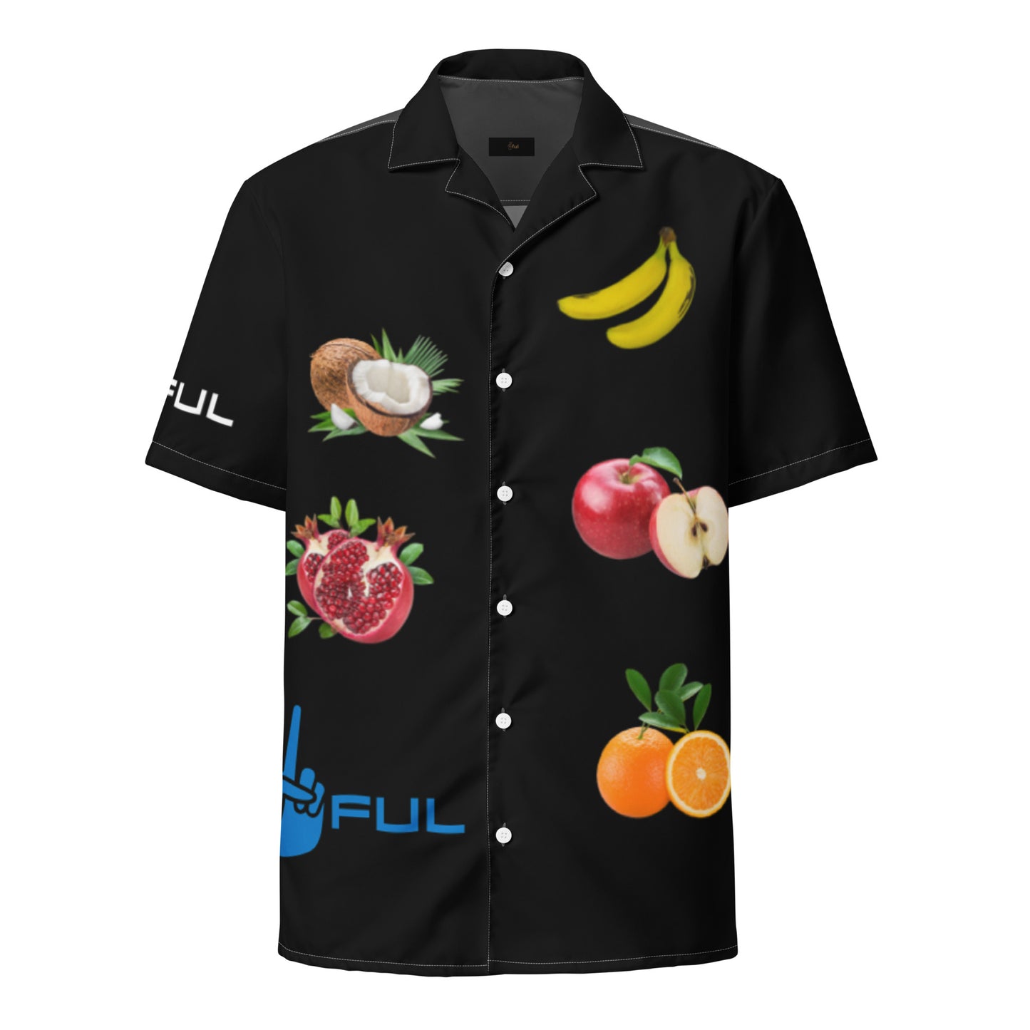 Peaceful/✌️ful Fruit Button Up Shirt