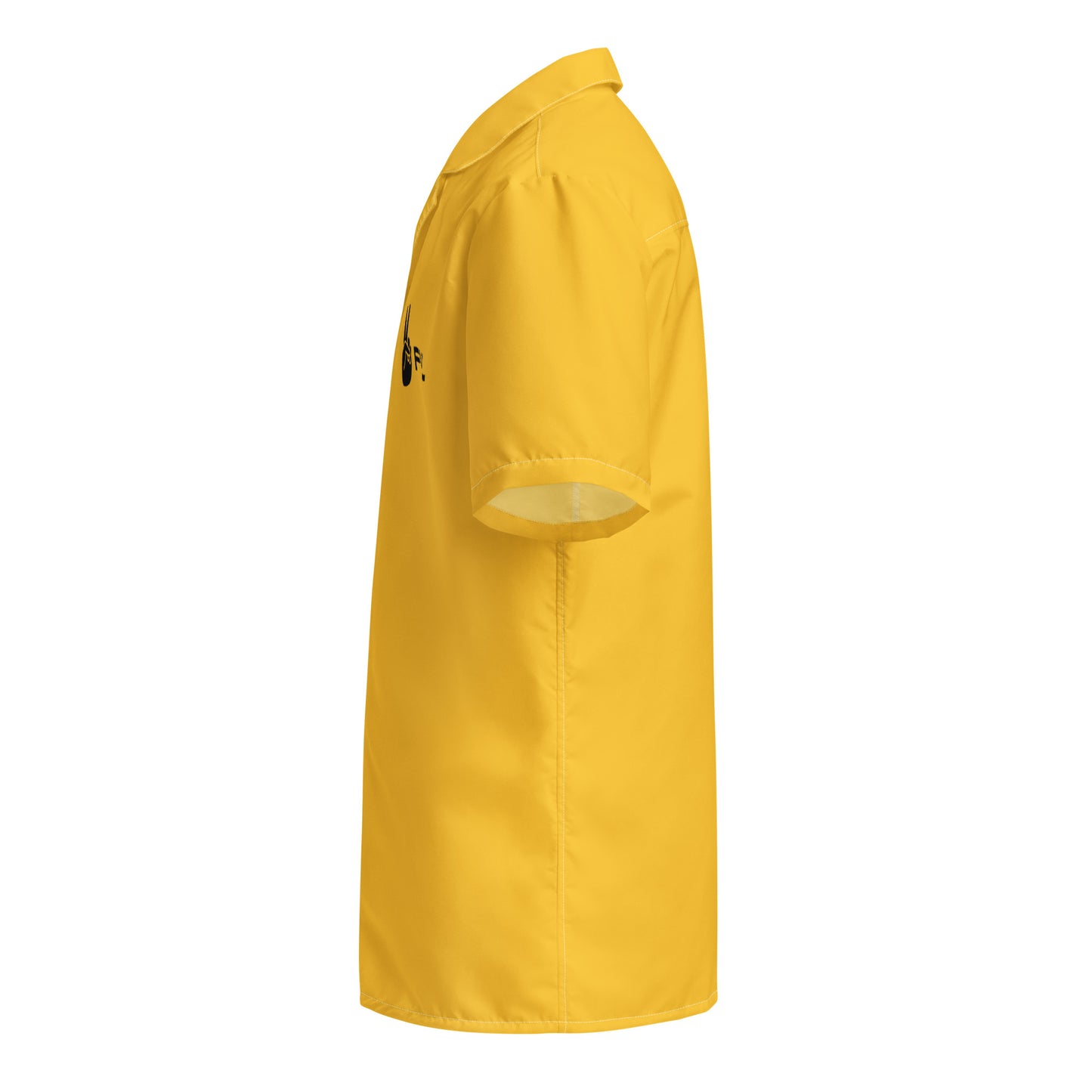 Unisex Sunny Yellow Peaceful button shirt