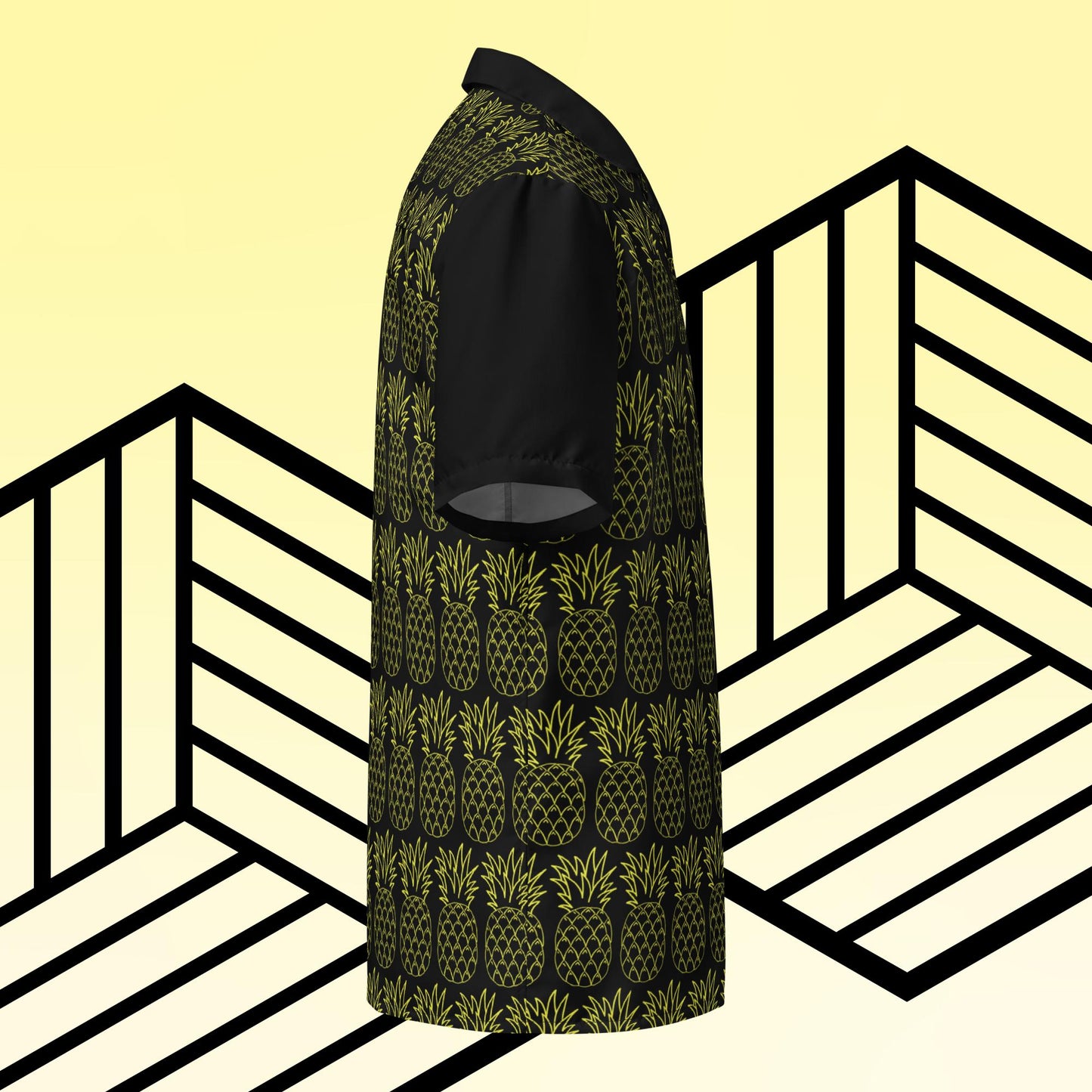 Peaceful Pineapple Button Up Shirt