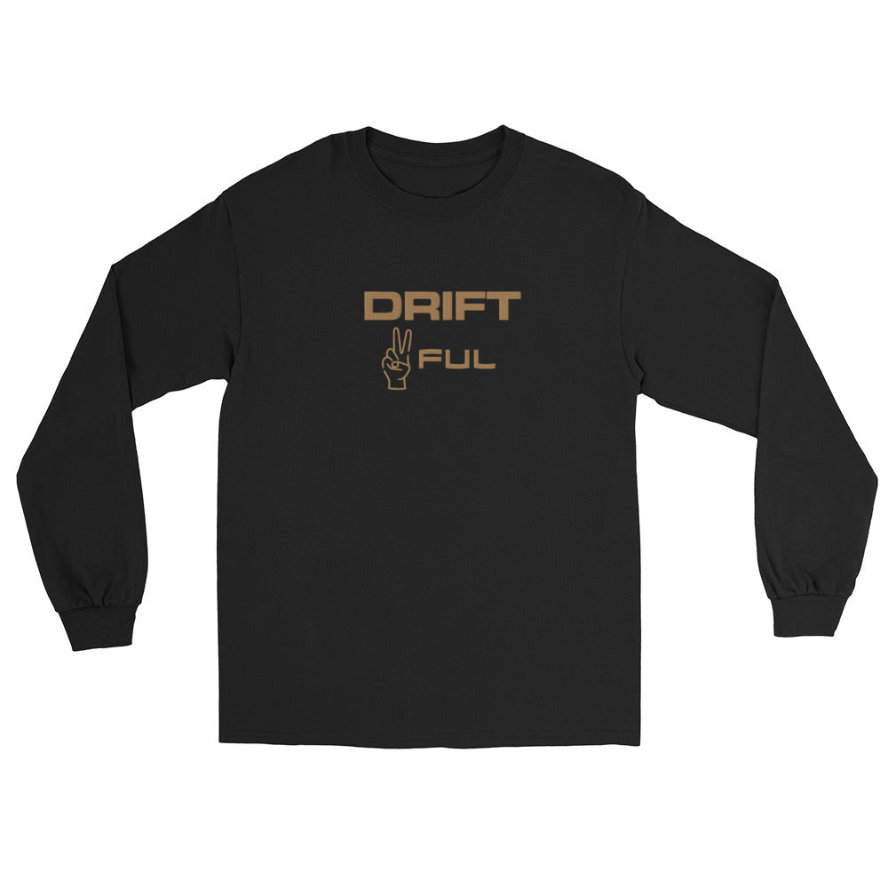 Unisex Long-sleeve Drift Peaceful Shirt S-4XL