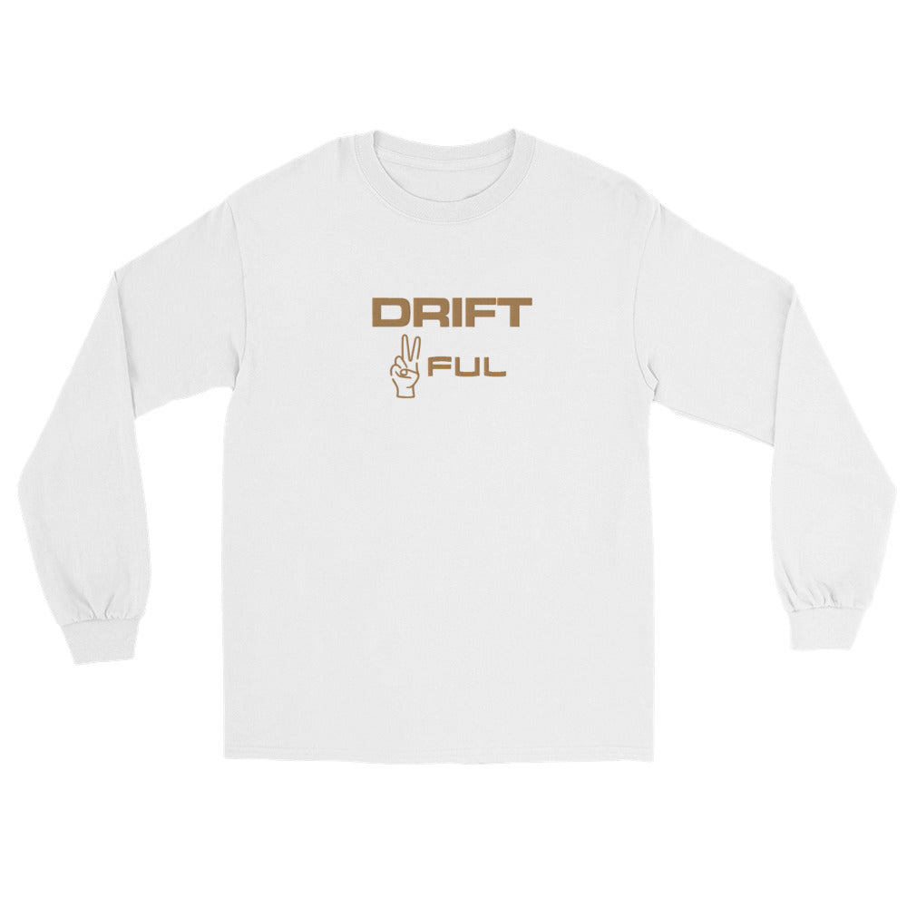 Unisex Long-sleeve Drift Peaceful Shirt S-4XL