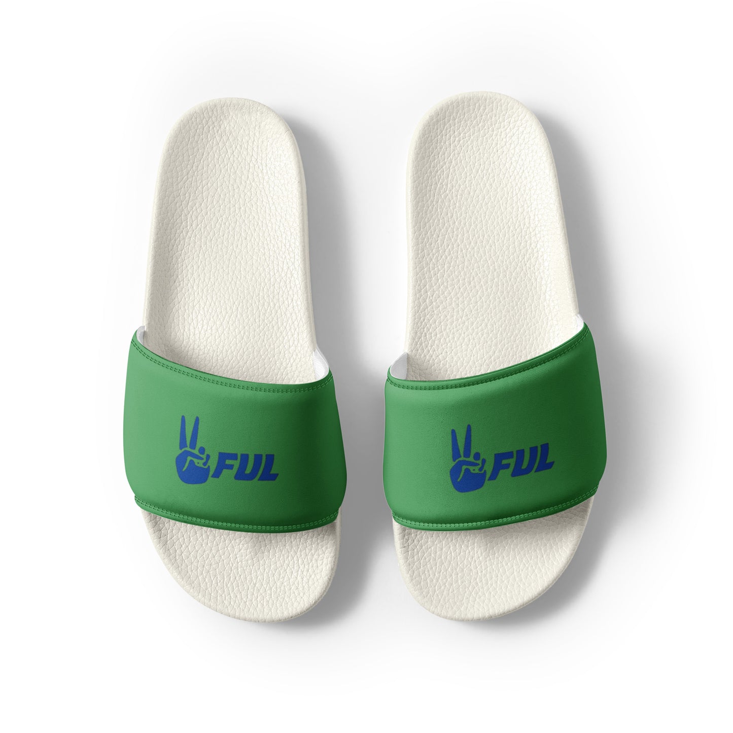 Men’s Green Peaceful slides