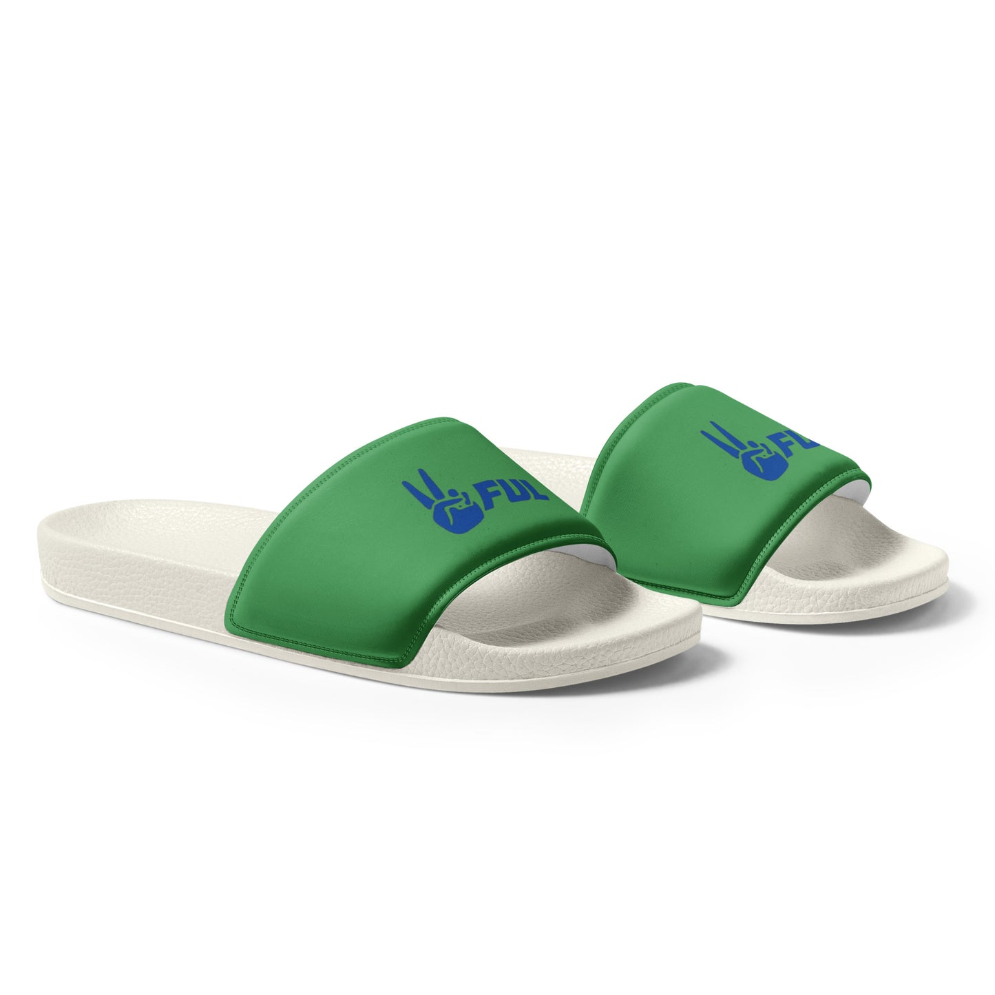 Men’s Green Peaceful slides