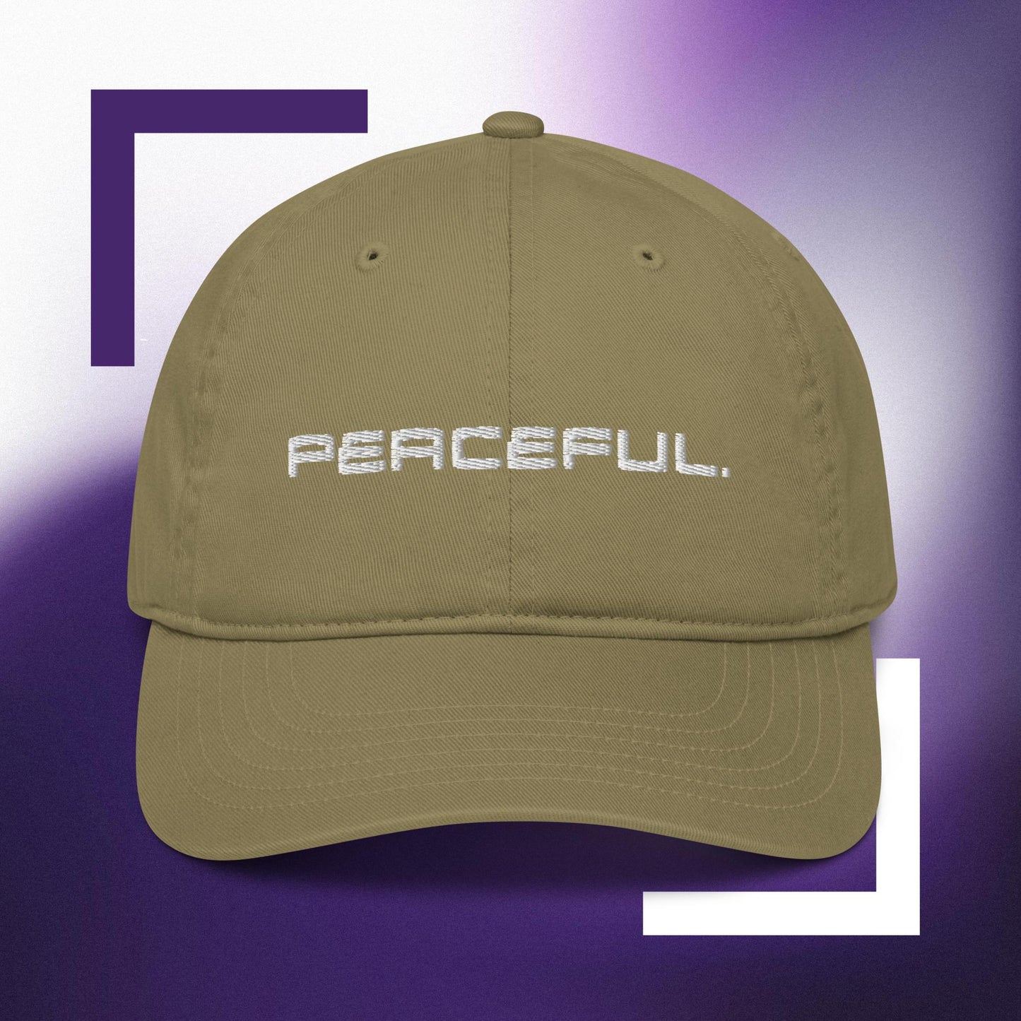 Peaceful Organic dad hat