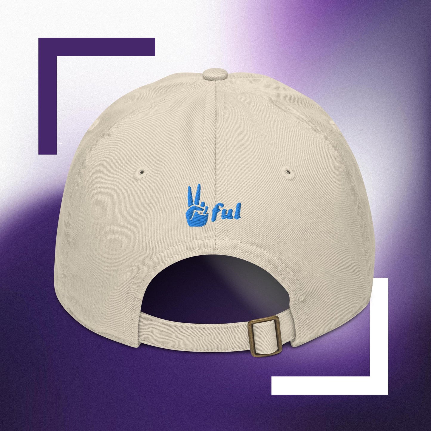 Peaceful Organic dad hat