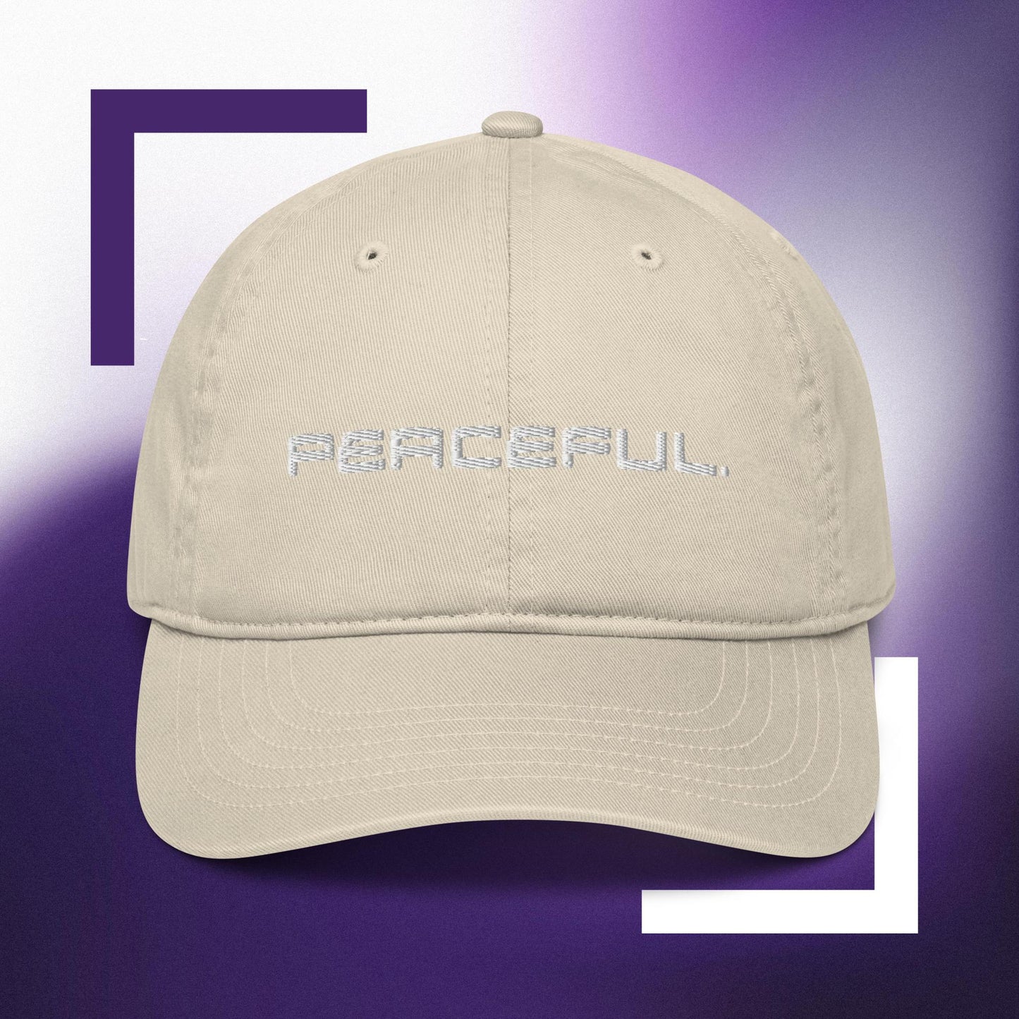 Peaceful Organic dad hat