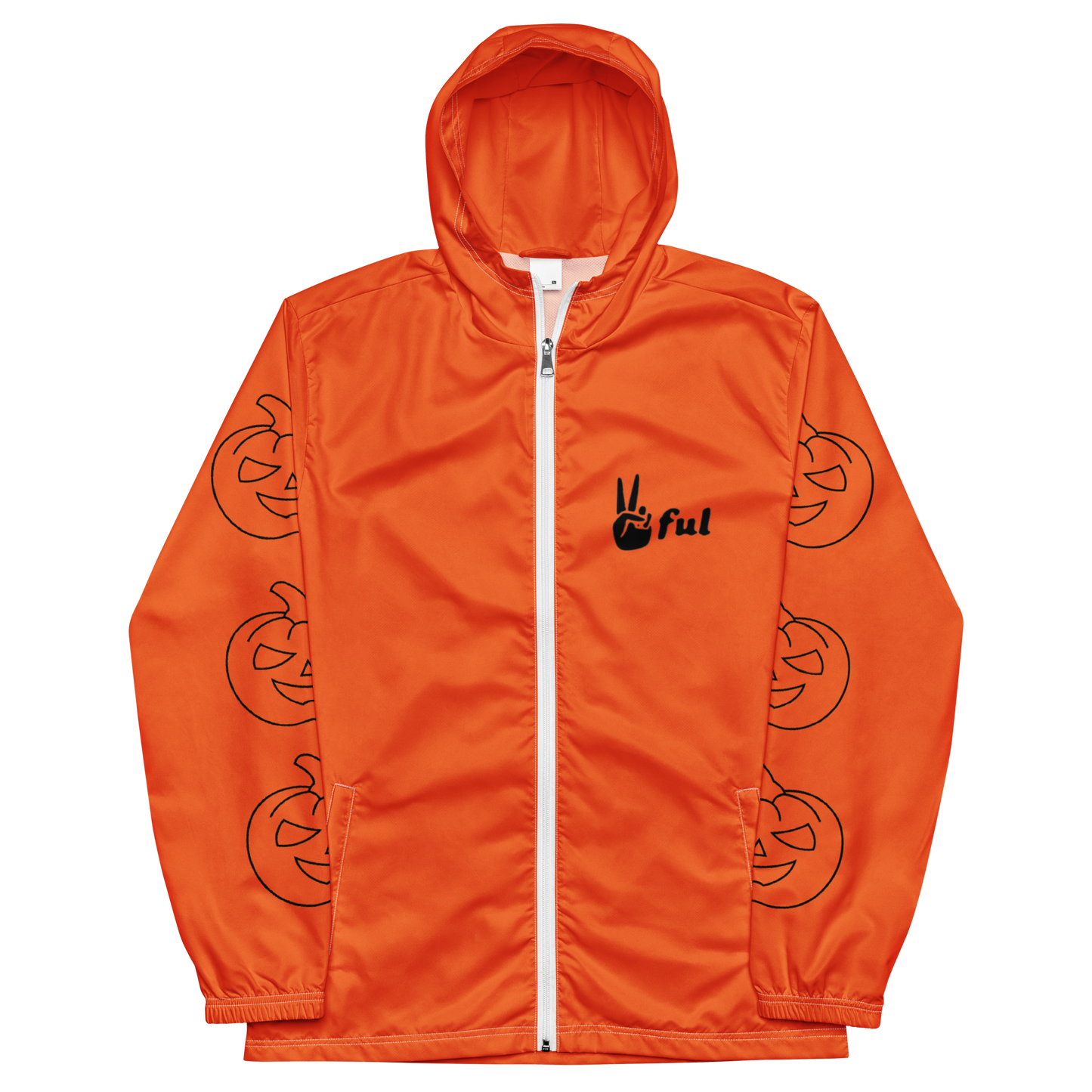 Men’s Peaceful Halloween windbreaker