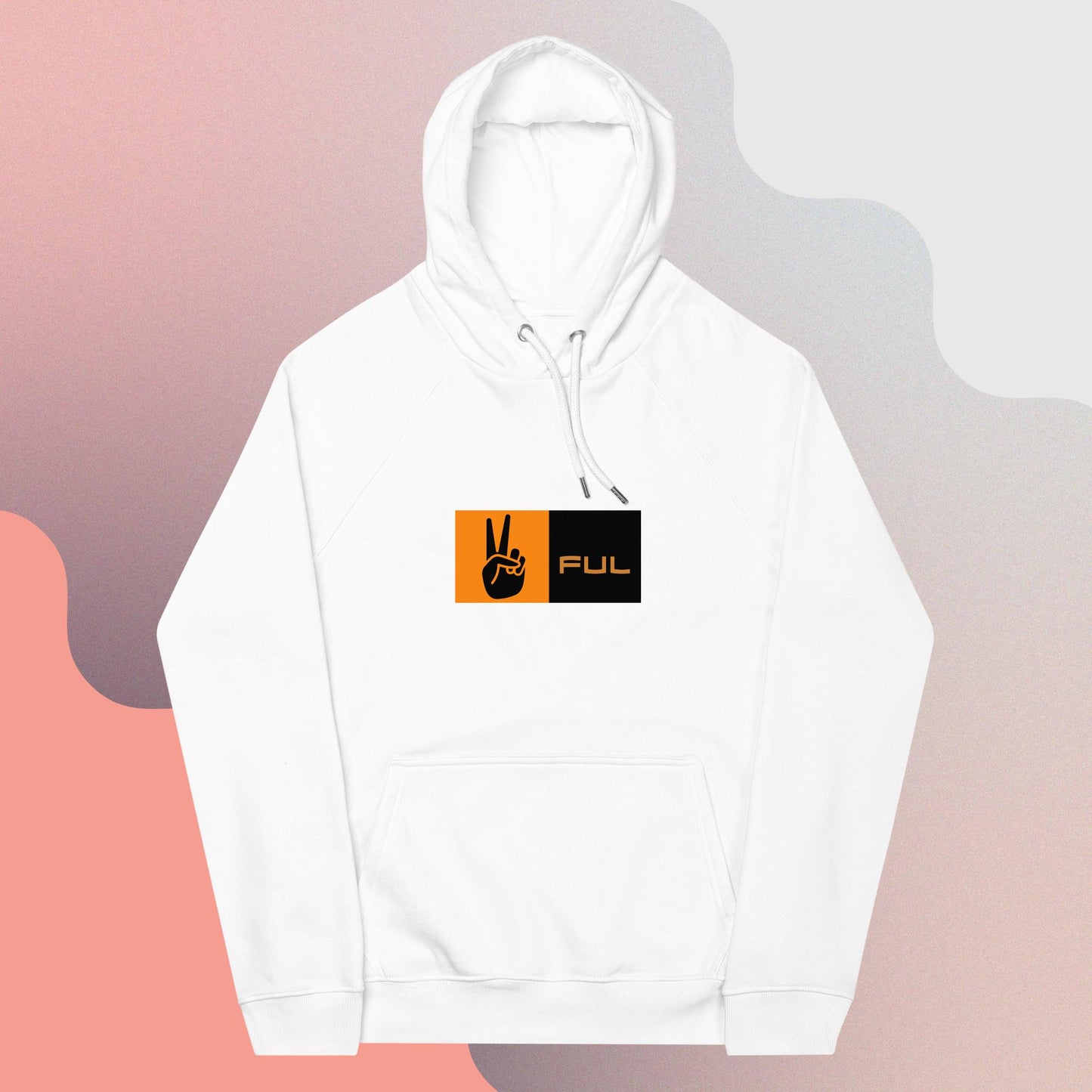 Orange and Black Fall Szn.✌️ful Hoodie
